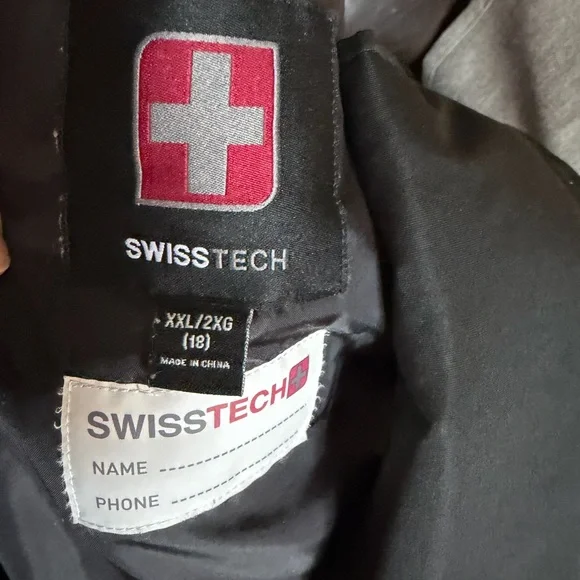 Swiss Tech Black snow pants - Picture 2 of 3